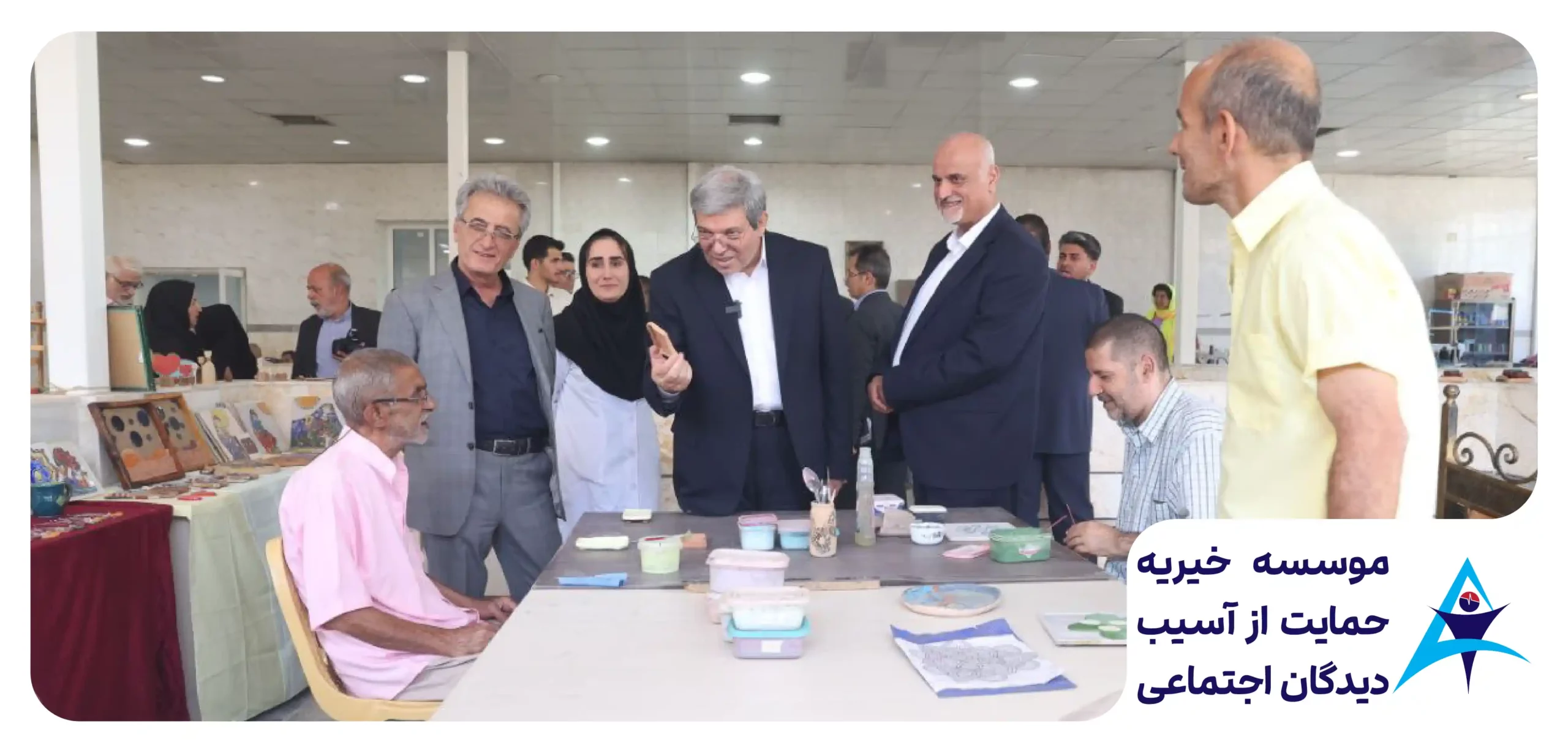 توانمندسازی مددجویان در سرای احسان | بازدید رئیس سازمان بهزیستی