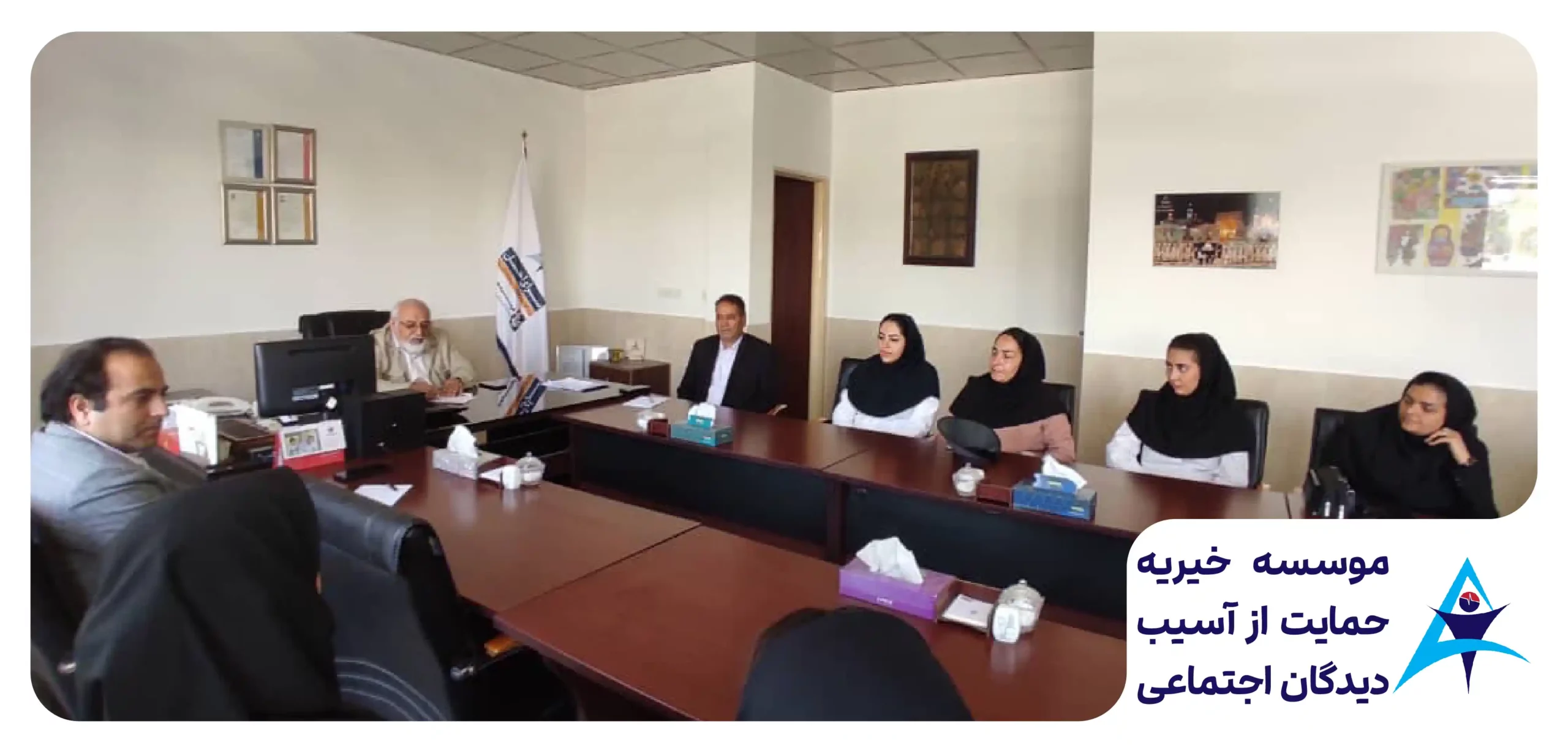 نشست هماندیشی ریاست هیأتمدیره با بانوان شاغل در سرای احسان | موسسه خیریه آسا