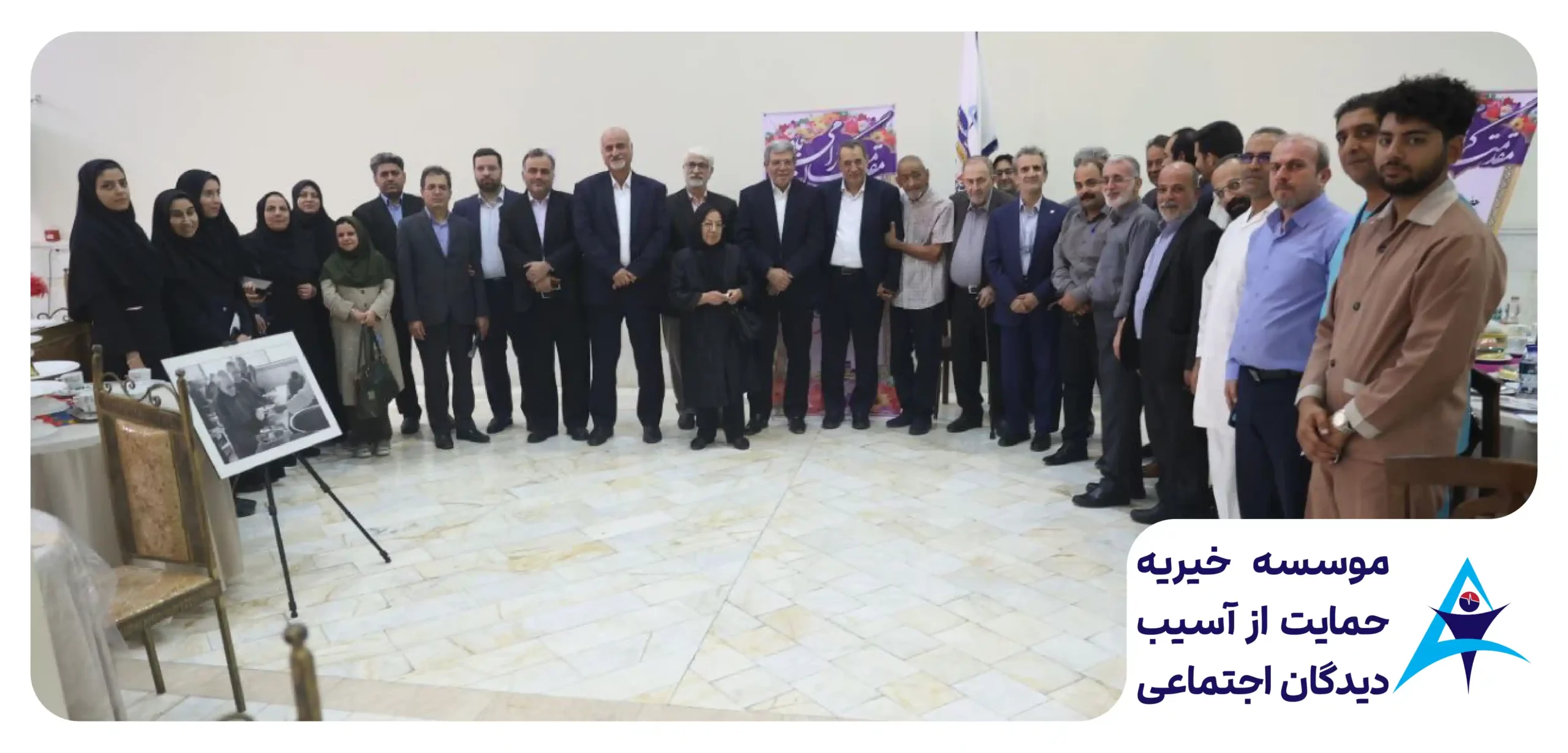 سرای احسان میزبان رئیس سازمان بهزیستی | الگوی ملی در بازتوانی بیماران روانی مزمن